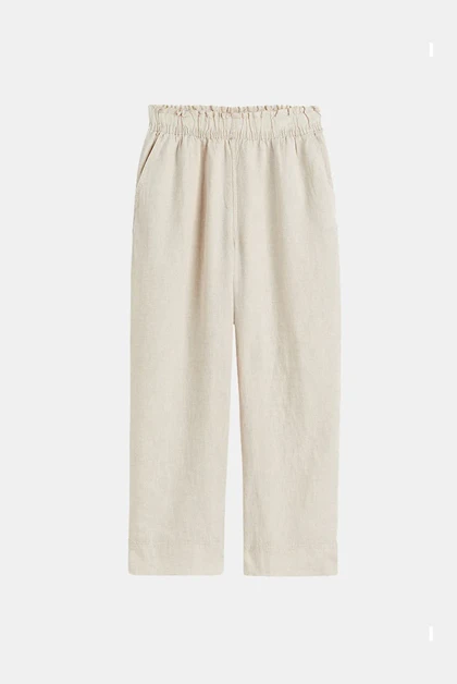 شلوار لینن ساده PN750