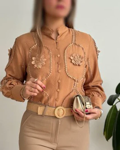 شومیز گلدوزی ملودی