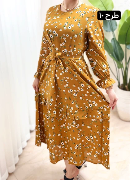 پیراهن کرپ هلنا 1973