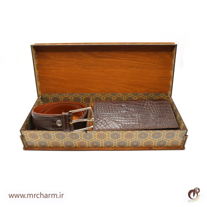 ست هدیه چرم مردانه mrc131-10