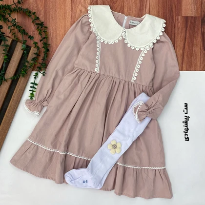 جوراب شلواری پاییزه گل‌دار
