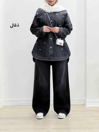 7571-مانتو جین قلب