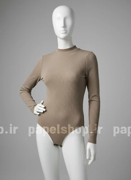 بادی کبریتی یقه سه سانتی آستین دار