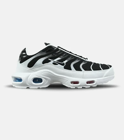 کفش کتانی مردانه و زنانه مشکی سفید NIKE AirMax Plus TN Ultra مدل 7710