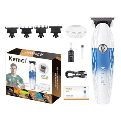 ماشین اصلاح موی سر و صورت شارژی حرفه‌ای کیمی مدل KM‑1690