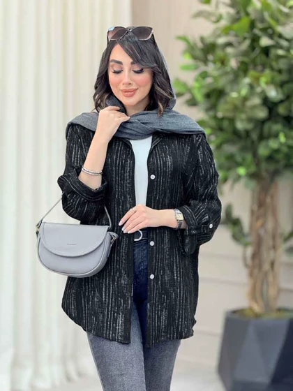 شومیز آستین پاگن نجلا