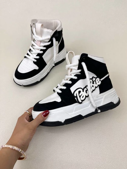 کتانی ساق‌دار زنانه باربی Barbie کد 910