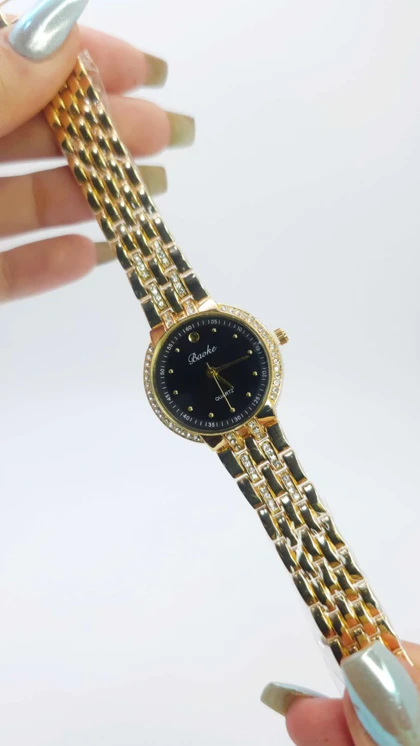 ساعت مچی زنانه باوک Baoke نگین‌دار با موتور کوارتز