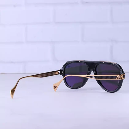 عینک آفتابی مردانه میباخ فریم خلبانی مشکی TM 310 BL /1