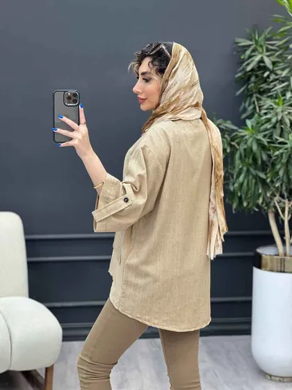 مانتو آستین پاگن هیوا