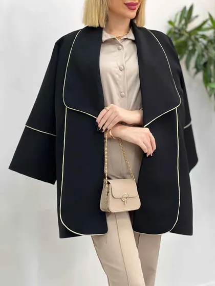 مانتو مغزی دوزی طلایی