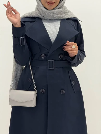 3985-بارانی بلند کارول