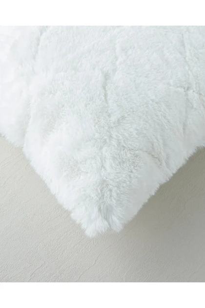 روکش کوسن English Home مدل Soft Touch Rabbit پولیشی
