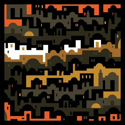 روسری نخ پنبه کوچه نگار