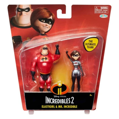اکشن فیگور آقا و خانم شگفت انگیز مدل Elastigirl و Mr Incredible