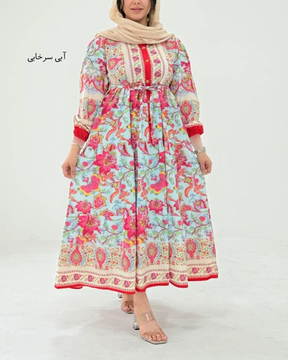 پیراهن بلند جانان کد 1794
