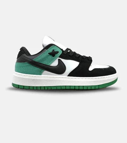 کفش کتانی مردانه مشکی سفید سبز نایک NIKE SB