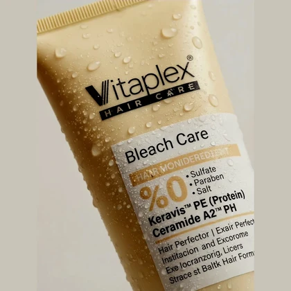نرم کننده مو ویتاپلکس مدل Bleach Care ترمیم کننده مناسب موی دکلره شده 250ml