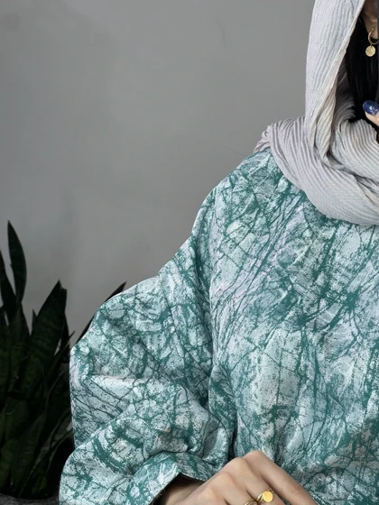 مانتو کفتان ژاکارد