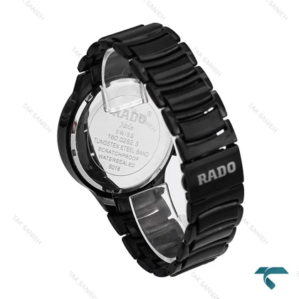 ساعت مردانه رادو CENTRIX کرنوگراف مشکی عقربه طلایی Rado-6935-G