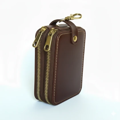 کیف کلید و ریموت چرم مدل سوکان M1