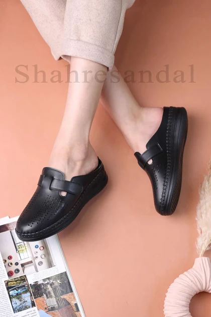 کفش صندل جلو بسته زنانه کد 911