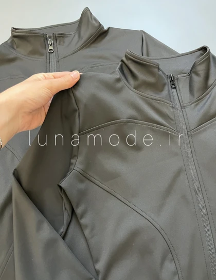 سویشرت ورزشی زنانه فلامنت تک‌رنگ مشکی