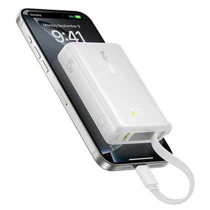 پاور بانک 10000 تایپ‌سی 45 وات و USB بیسوس PPPG-1W45C P10076803123