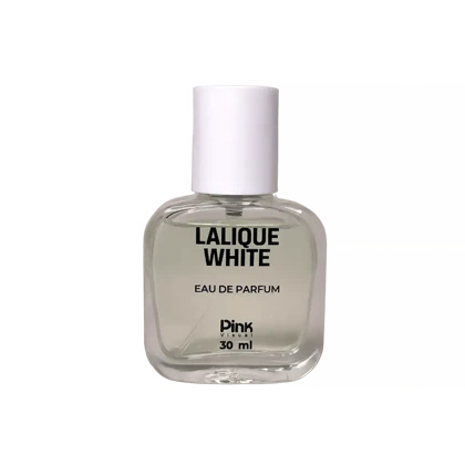 عطر جیبی مردانه پینک ویژوآل مدل Lalique White حجم 30 میلی لیتر