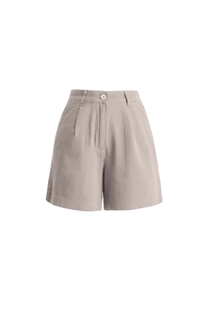 شلوارک کتان - 8113