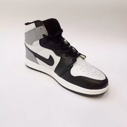 کفش راحتی مردانه نایکی مدل ایر جردن طوسی مشکی