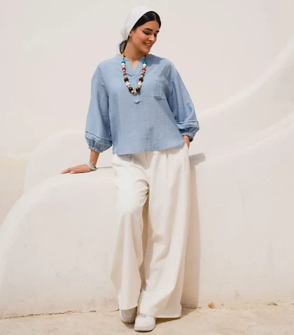 شومیز Pinki 5579 در چهار رنگ