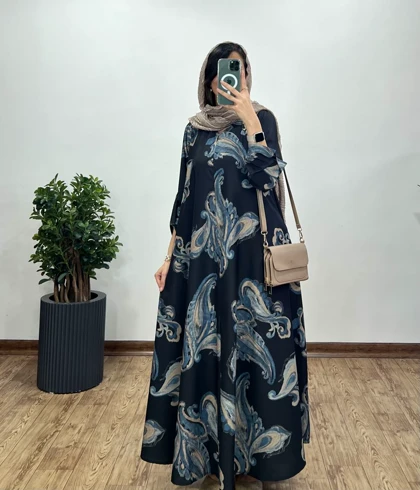 پیراهن بلند سوپر کلوش ایتالیا (ایراد دار)