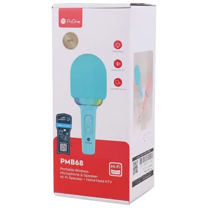 میکروفون و اسپیکر بیسیم دستی پرووان ProOne مدل PMB68 شارژی