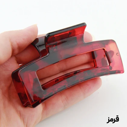 کلیپس دخترانه مدل مستطیلی خال‌خالی