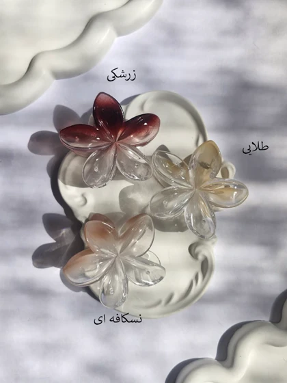 کلیپس پلومریای شیشه ای آبرنگی