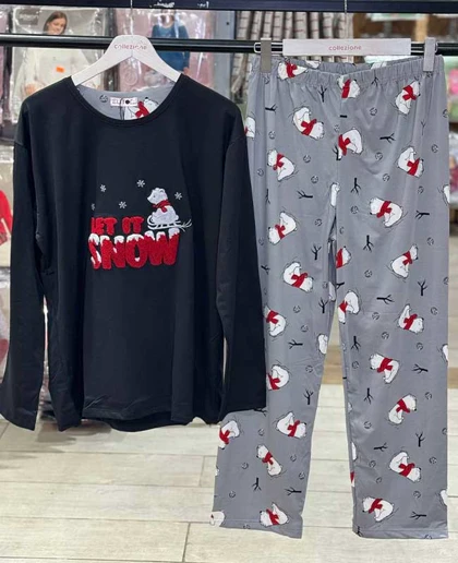 بلوز شلوار سایز بزرگ زنانه الیتول کد1195-12-B