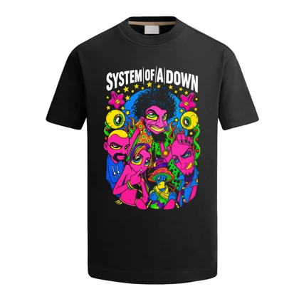 تیشرت طرح سیستم آو داون system of a down کد 04