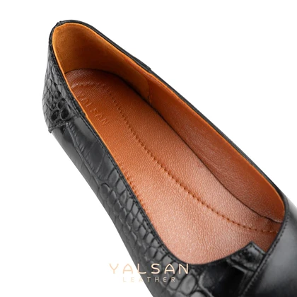 ست کیف و کفش زنانه چرم یلسان مدل لیان کد 906- AYSU-GC