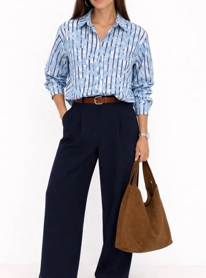 تونیک مانتویی جلو دکمه نارنج