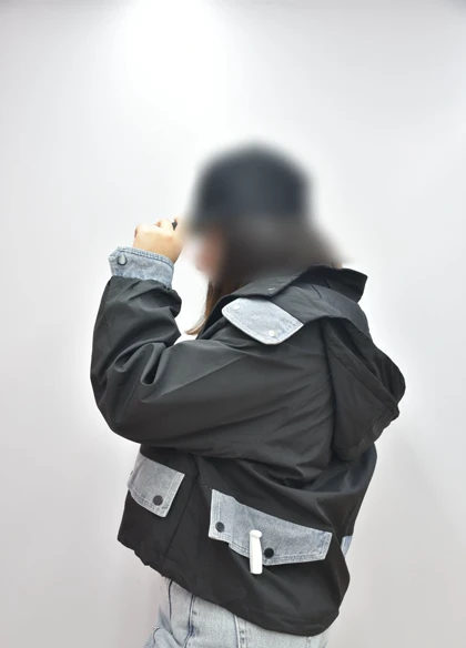 بارانی ترکیبی جین