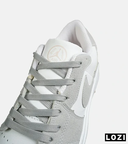 کفش مردانه و زنانه سفید طوسی آبی NIKE AIR FORCE مدل 8327