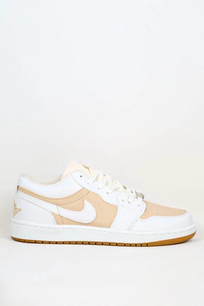 کتانی مردانه جردن 1سفید کرم