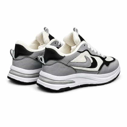 کفش کتانی مردانه مدل نایکی دو نایک رانینگ طوسی مشکی NIKE