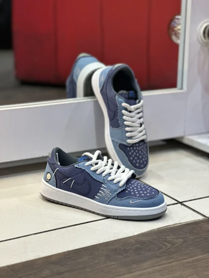 کتانی ودوو زنانه آبی