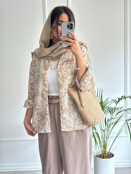 مانتو ایتالیایی گیسو