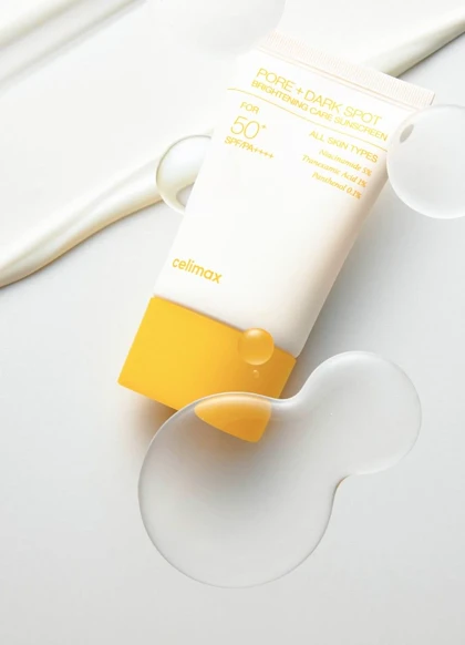 ضدآفتاب روشن‌کننده و ضدلک سلماکس (Celimax Pore + Dark Spot Brightening Care Sunscreen)