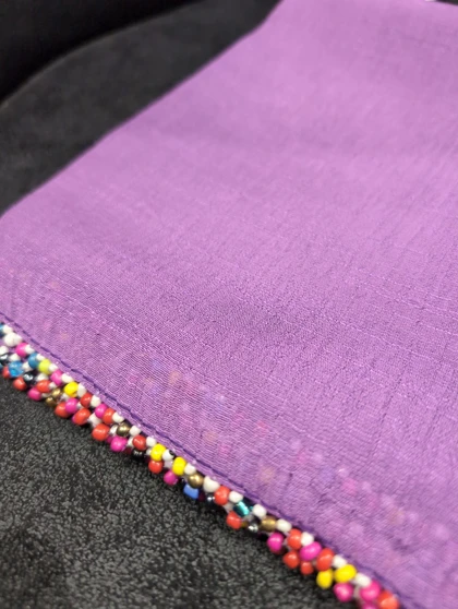 شال کاریان اسلپ دستک نگین 20303