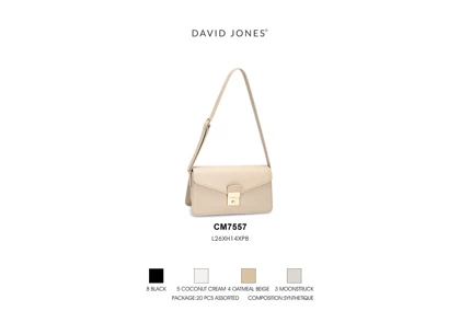 کیف دوشی زنانه دیوید جونز مدل David Jones CM7557