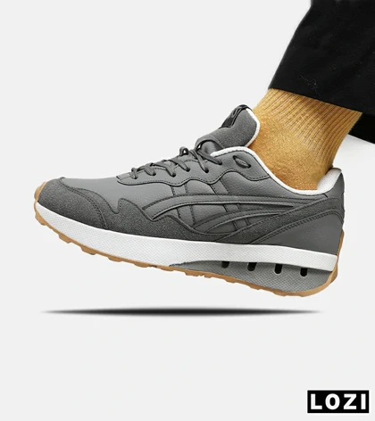 کفش کتانی مردانه خاکستری ASICS gel extreme 33